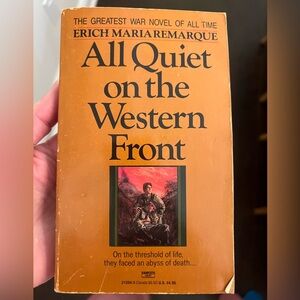 All Quiet on the Western Front by Erich Maria Remarque – Paperback Classic Novel